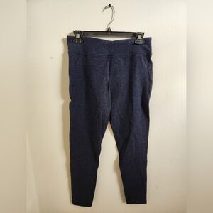 Calvin Klein Women's Performance Leggings Activewear Heathered Navy‎ Large